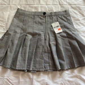 Plaid skirt
